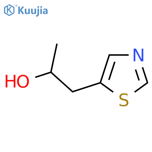1-(1,3-thiazol-5-yl)propan-2-ol structure