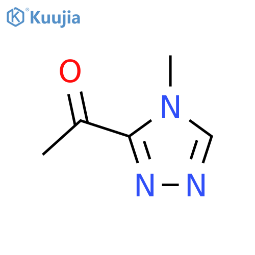 1-(4-methyl-4H-1,2,4-triazol-3-yl)ethan-1-one structure