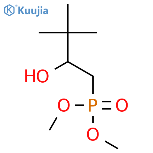 Phosphonic acid, P-[(2S)-2-hydroxy-3,3-dimethylbutyl]-, dimethyl ester structure