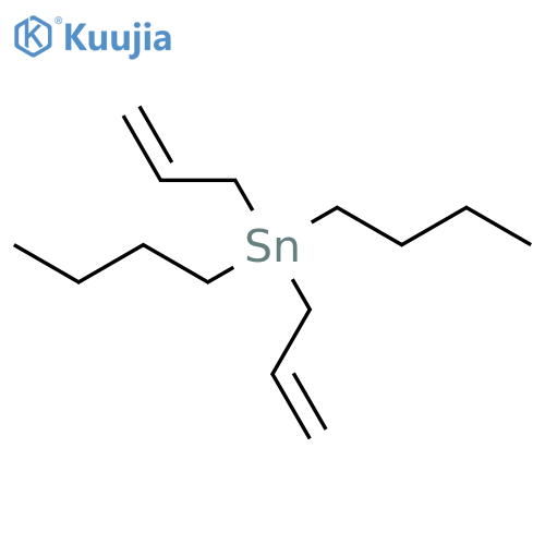 Diallyldibutyltin structure