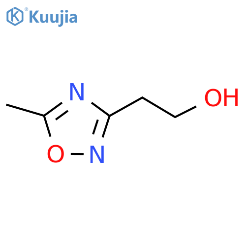 2-(5-methyl-1,2,4-oxadiazol-3-yl)ethan-1-ol structure