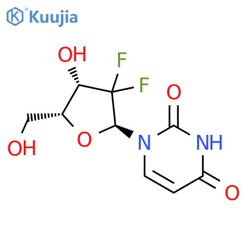 1’-Epi 2’,2’-Difluoro-2’-deoxyuridine structure
