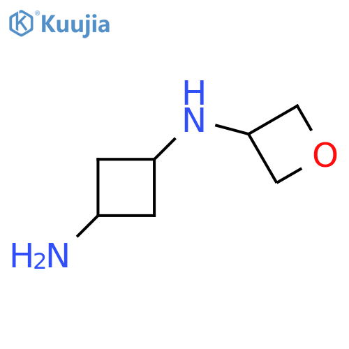 N1-(oxetan-3-yl)cyclobutane-1,3-diamine structure