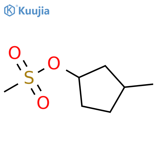 Cyclopentanol, 3-methyl-, methanesulfonate structure