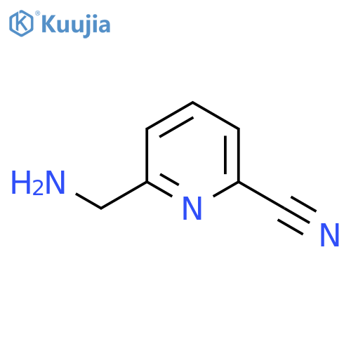 6-(Aminomethyl)picolinonitrile structure