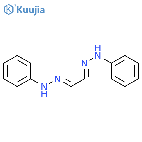 Ethanedial,1,2-bis(2-phenylhydrazone) structure