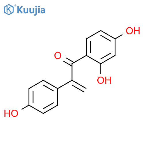 1-(2,4-Dihydroxyphenyl)-2-(4-hydroxyphenyl)prop-2-en-1-one structure