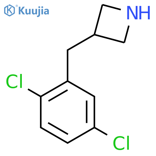 3-(2,5-dichlorophenyl)methylazetidine structure