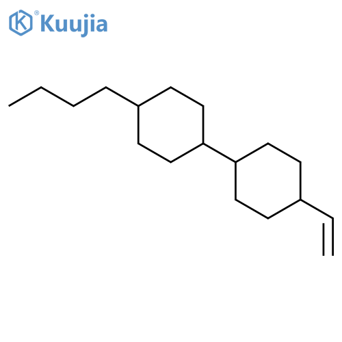 (trans,trans)-4-Butyl-4'-vinyl-1,1'-bi(cyclohexane) structure