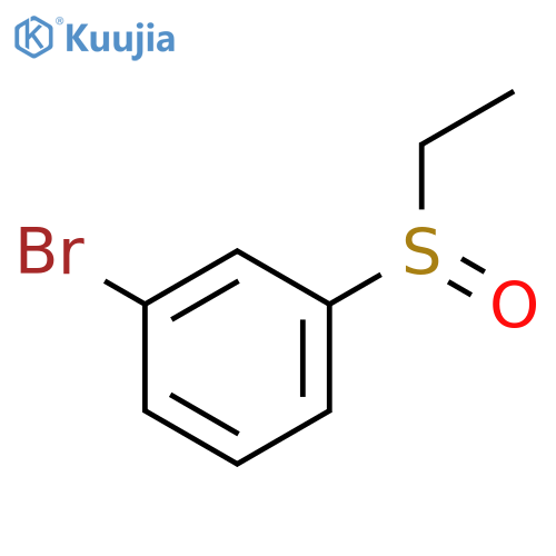 1-Bromo-3-(ethanesulfinyl)benzene structure