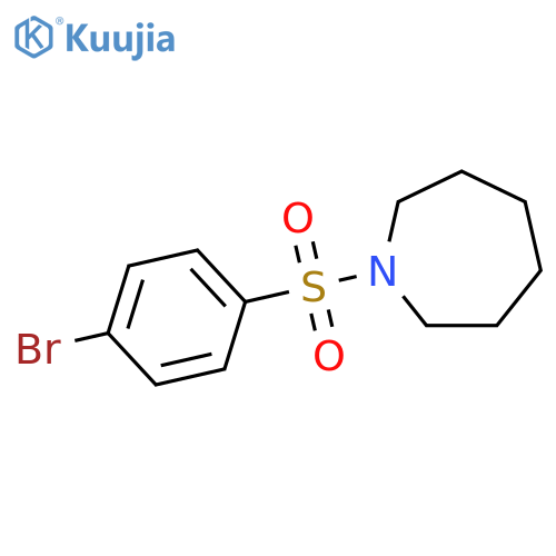 1-(4-Bromobenzene)sulfonylhomopiperidine structure