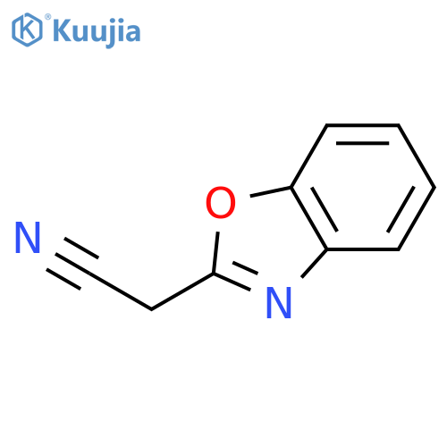 2-(1,3-benzoxazol-2-yl)acetonitrile structure