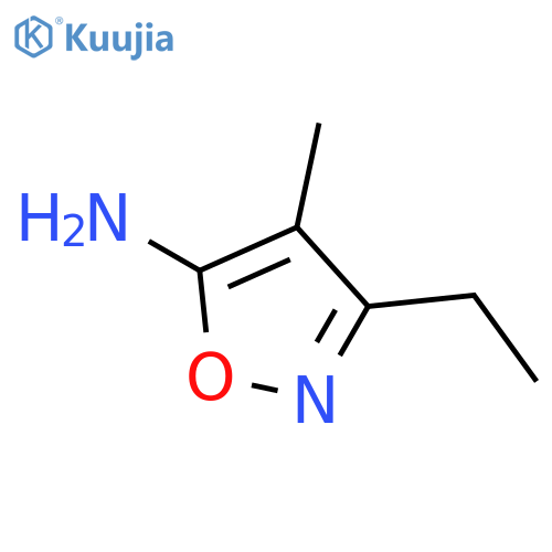 3-Ethyl-4-methylisoxazol-5-amine structure