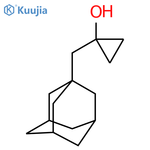 1-(adamantan-1-yl)methylcyclopropan-1-ol structure