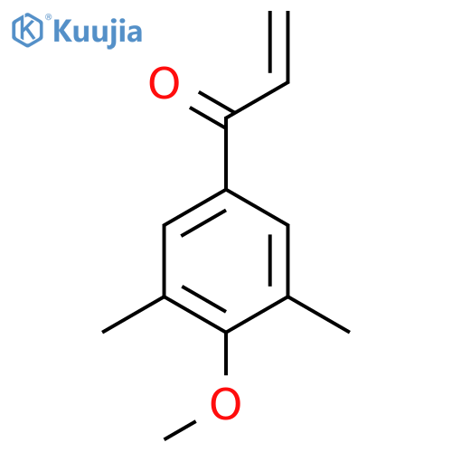 1-(4-methoxy-3,5-dimethylphenyl)prop-2-en-1-one structure