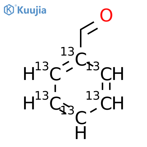Benzaldehyde-(phenyl-13C6) structure