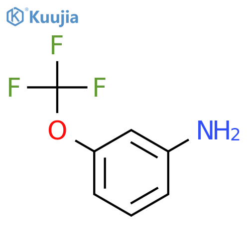 3-(Trifluoromethoxy)aniline structure
