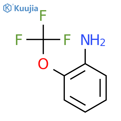 2-(Trifluoromethoxy)aniline structure