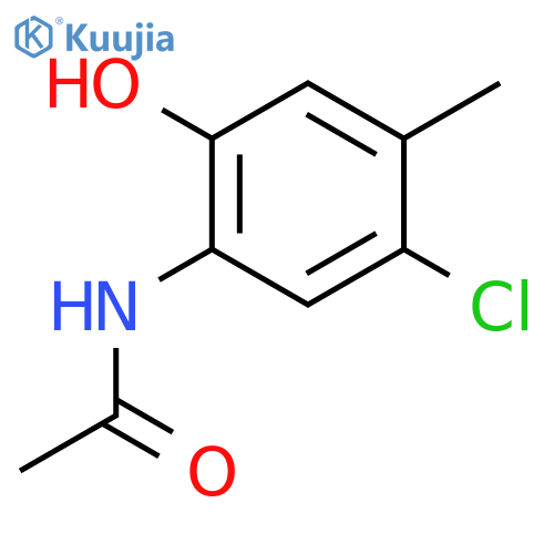 5'-Chloro-2'-hydroxy-P-acetotoluidide structure