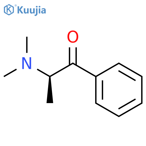 2-(dimethylamino)-1-phenylpropan-1-one structure
