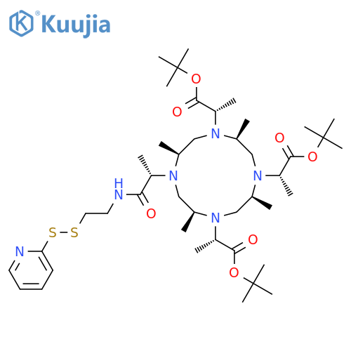 2,5,8,11-Tetramethyl Tri-t-Butyl Ester SPy Cyclen structure