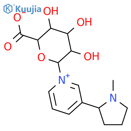 Nicotine N-b-D-Glucuronide structure