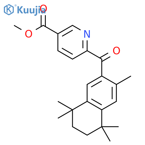6-(3,5,5,8,8-Pentamethyl-5,6,7,8-tetrahydronaphthalen-2-yl)carbonyl Nicotinic Acid Methyl Ester structure