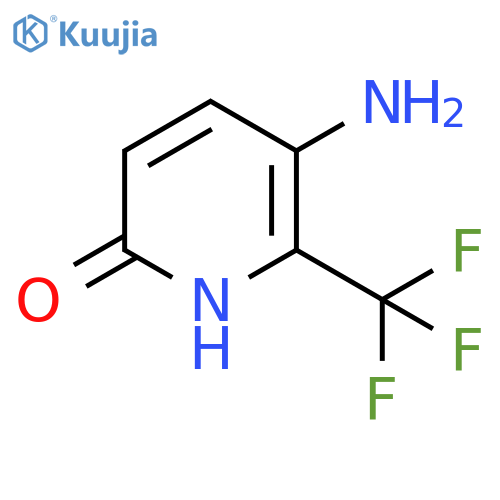 5-amino-6-(trifluoromethyl)pyridin-2-ol structure