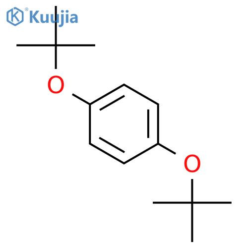 Benzene, 1,4-bis(1,1-dimethylethoxy)- structure