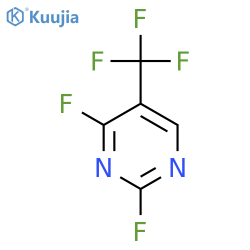 2,4-Difluoro-5-(trifluoromethyl)pyrimidine structure