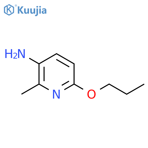 2-methyl-6-propoxypyridin-3-amine structure
