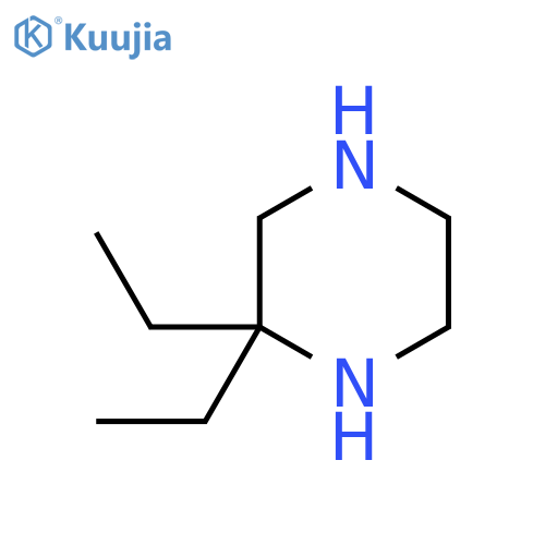 2,2-Diethylpiperazine structure