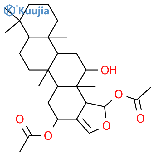 24,25-Epoxy-17(24)-scalarene-12,16,25-triol; (12α,16β,18αH,25α)-form, 16,25-Di-Ac structure