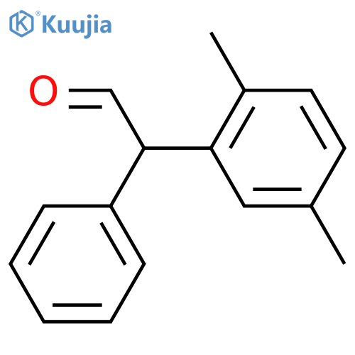 2-(2,5-Dimethylphenyl)-2-phenylacetaldehyde structure