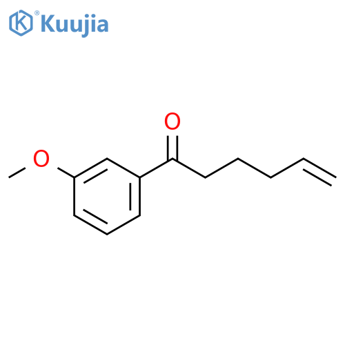 5-Hexen-1-one, 1-(3-methoxyphenyl)- structure