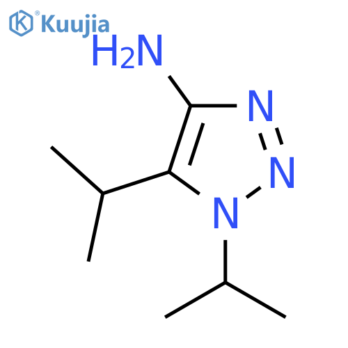 Bis(propan-2-yl)-1H-1,2,3-triazol-4-amine structure