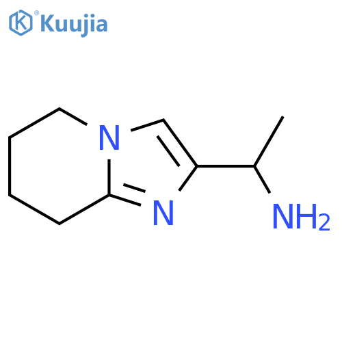 1-{5H,6H,7H,8H-imidazo1,2-apyridin-2-yl}ethan-1-amine structure