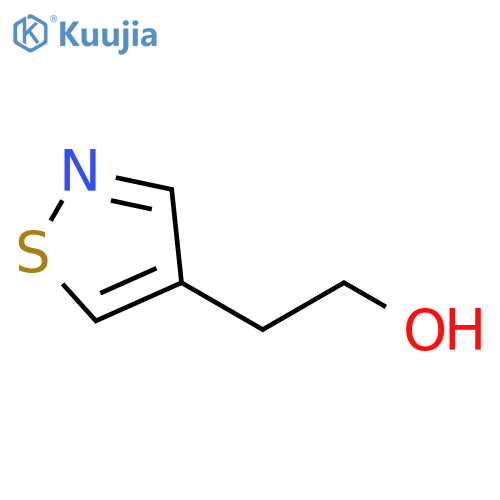2-(1,2-thiazol-4-yl)ethan-1-ol structure