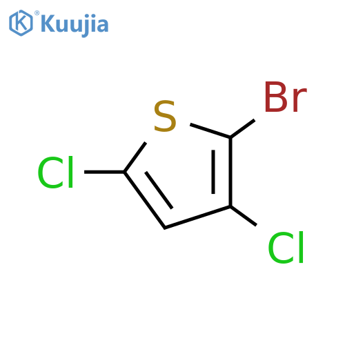 2-bromo-3,5-dichlorothiophene structure