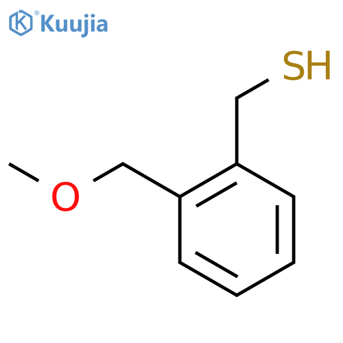 2-(methoxymethyl)phenylmethanethiol structure