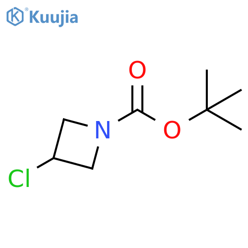 tert-butyl 3-chloroazetidine-1-carboxylate structure