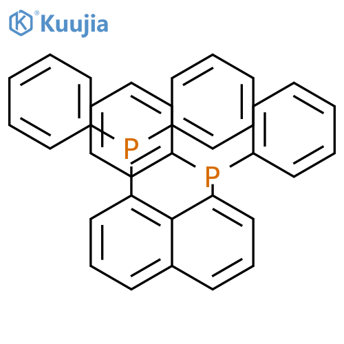 1,8-Bis-diphenylphosphanyl Naphthalene structure