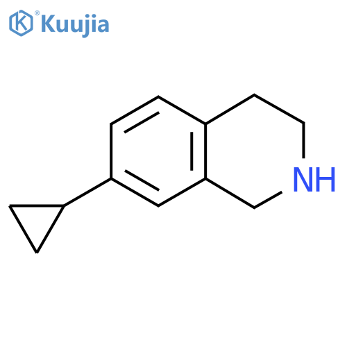 7-Cyclopropyl-1,2,3,4-tetrahydroisoquinoline structure