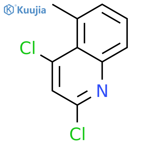 Quinoline, 2,4-dichloro-5-methyl- structure