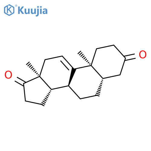 (5α)-Androst-9(11)-ene-3,17-dione structure