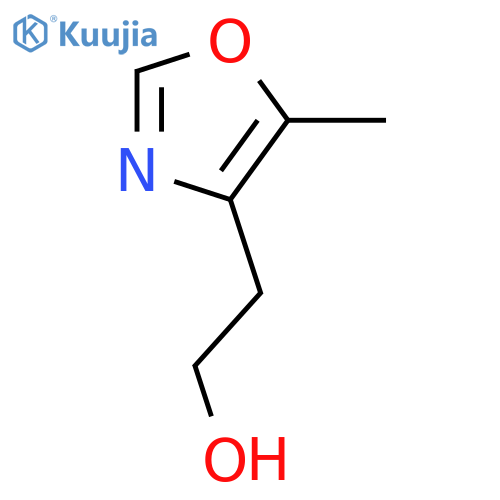 4-(2-Hydroxyethyl)-5-methyloxazole structure