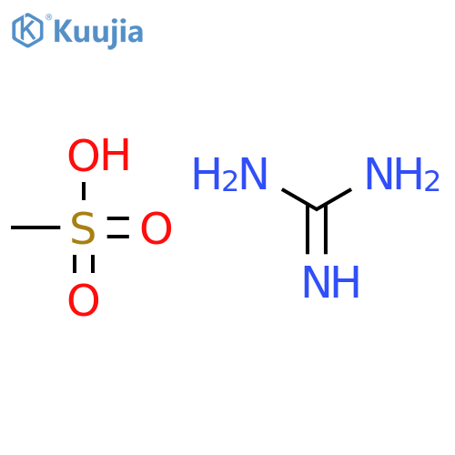 GUANIDINE, MONOMETHANESULFONATE structure