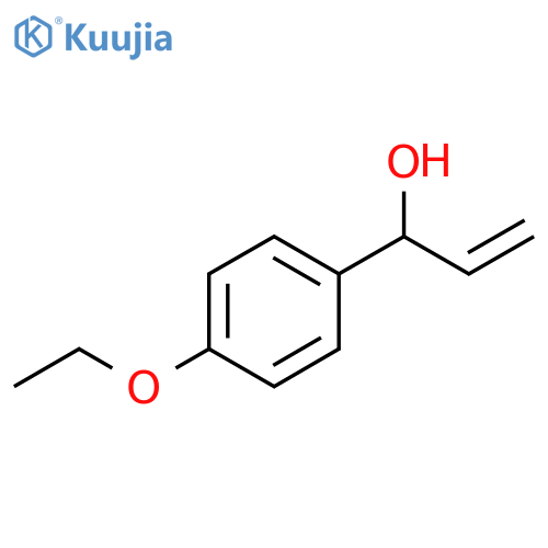 1-(4-ethoxyphenyl)prop-2-en-1-ol structure