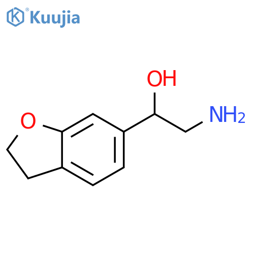 2-Amino-1-(2,3-dihydro-benzofuran-6-yl)-ethanol structure