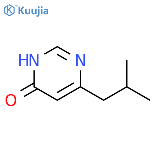 6-isobutylpyrimidin-4-ol structure